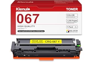 Kienul 067 Toner Cartridge CRG067 CRG-067 CRG 067 Toner Replacement for Canon Color ImageCLASS LBP632Cdw LBP633Cdw MF652CW MF
