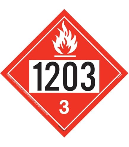Labelmaster ZRV21863 UN 1863 Flammable Liquid Hazmat Placard