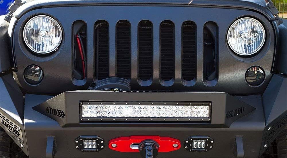 iJDMTOY (2) Dually Flush Mount 24W CREE LED Pod Lights For Truck Jeep Off-Road ATV 4WD 4x4, etc: Automotive