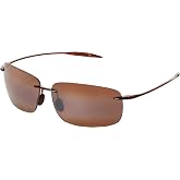 Maui Jim Men's and Women's Breakwall Polarized Rimless Sunglasses
