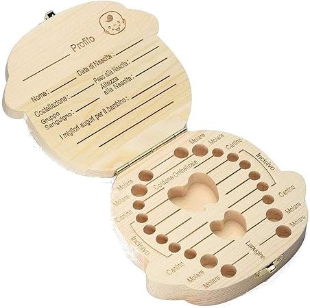 ratoncito pérez, DE De leche Italiano Niño caja de madera de ...