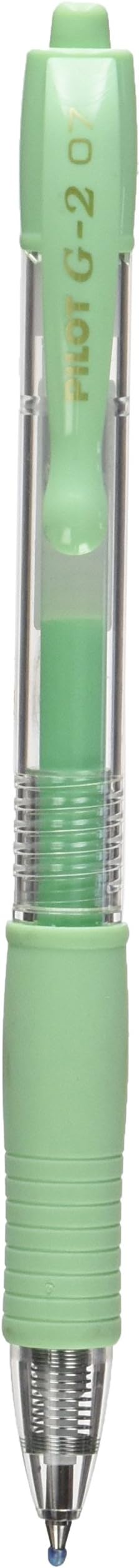 Pilot G207 Retractable Gel Pen 0.7 mm Pastel Green - Refillable