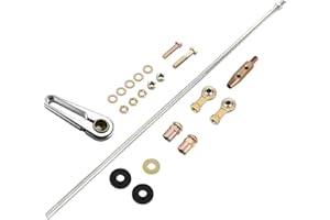 ACA-1800 21'' Adjustable Transmission Column Shift Linkage Kit Compatible with GM 4L60E 4L80E TH350 TH400 700R4