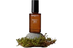 LONGTAKE Sandalwood Intensive Perfume Hair Oil 1.35 Fl Oz, 40MLㅣHeat ProtectionㅣAnti-frizzㅣSplit end repairㅣ For all types