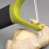 Joseph Joseph Y Shaped Stainless Steel Peeler Green 3 in 1 Vegetable Tool view 2