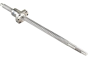 CNCCANEN Ball Screw SFU1605 RM16054-500mm with Ball Nut 19.69inch/500mm End Machining Anti-Backlash CNC Part