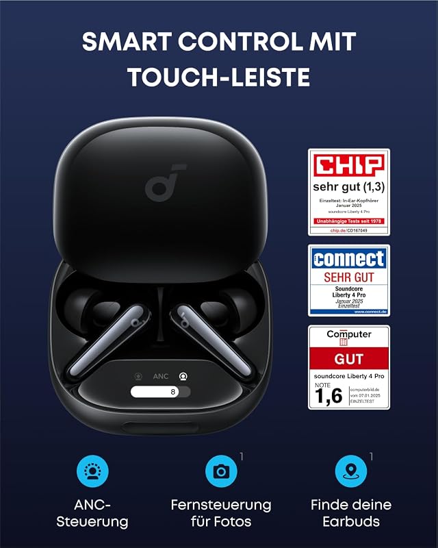 by Anker Liberty 4 Pro, Kabellose Noise Cancelling Kopfhörer