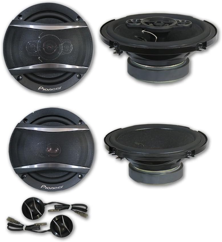 Pioneer Package Deal 6.5" 2-way car component system + 6.5" car 2-way coaxial speakers