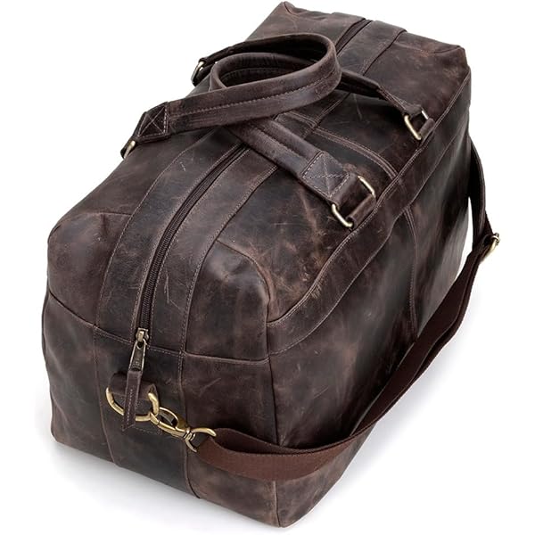 Bolsa Carteiro Couro Legítimo Hide & Drink - Para Laptop 14" - Marrom Bourbon