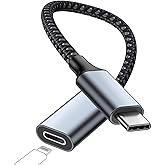 USB C to Lightning Audio Adapter for iPhone 15 Pro Max, USB Type C Male to Lightning Female Headphones Cable Converter Fit wi