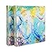 Comix Heavy Duty Premium Designer 3 Round Ring Fashion Binder, 1