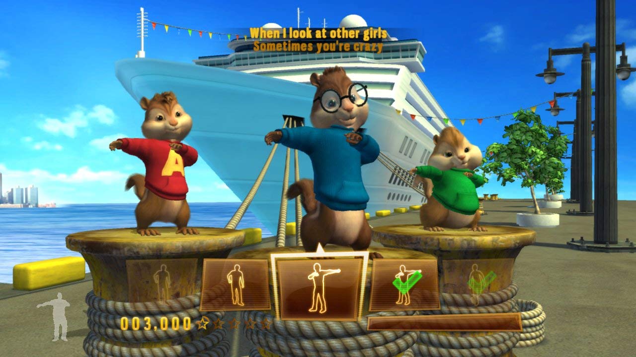alvin and the chipmunks xbox 360
