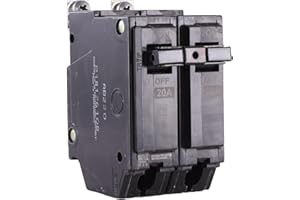 General Electric GE Industrial THQB2120 2 Pole, 20 Amp 120/240V Bolt-on Circuit Breaker, Color