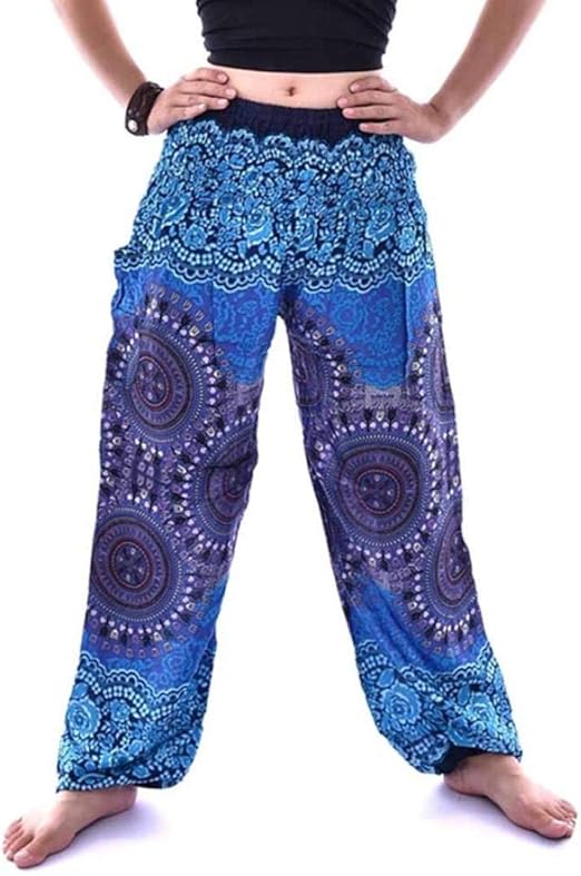 Ladies Thai Fashion Hippy Smock High Waist Yoga Clothes