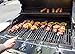 Juvale Metal Skewers/BBQ Skewers - 10 Piece Set - Long Stainless Steel Metal Shish Kabob Grilling Barbeque Skewers - for Meats & Vegetables - 19.5 Inches
