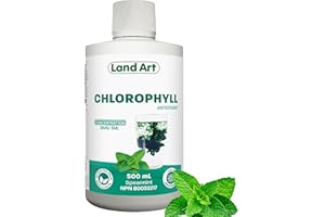 Liquid Chlorophyll Mint - Cold Extracted from Non-GMO Alfalfa - Clorofila - Detox Cleanse - Alkalization & Antioxidant Suppor
