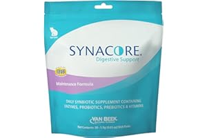 VAN BEEK-NATURAL SCIENCE Synacore Feline - (30 Count) All Natural Formula to Provide Immune Support for Cats & Help Maintain Digestive Health - Probiotics and Vitamins for Cats - Natural Pet Products