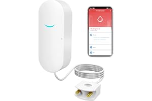 GAODUCASH Wifi Water Sensor Leak Detector: Smart Water Leak Detector, TUYA Smart Water Leak Sensor, Wireless Water Level sensor with App Alerts and Remote Monitor, Water Detectors & Alarms for Home,Basement