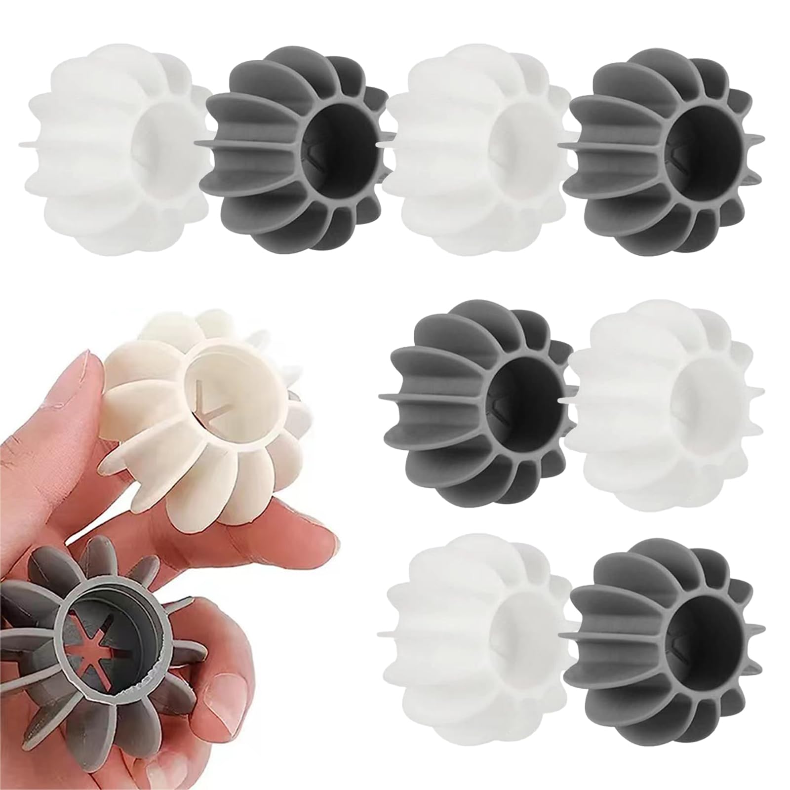 PMELCXD Pet hair removal washing machine, pet hair catcher in washing machine, used to dissolve fur, clothing, bedding, 24 pieces