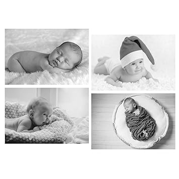 Sehaz Artworks Cute Baby Poster for Pregnant Women (12x18, Multicolour, Set of 4) - SZA-1021-Poster-SET