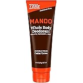 Mando Whole Body Deodorant - Men's Aluminum-Free Invisible Cream Deodorant - Cedar Grove - 3.0 Oz - Pack Of 01