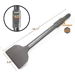 JACKCHEN 4 Inch Wide Tile & Removing Tile and Stone