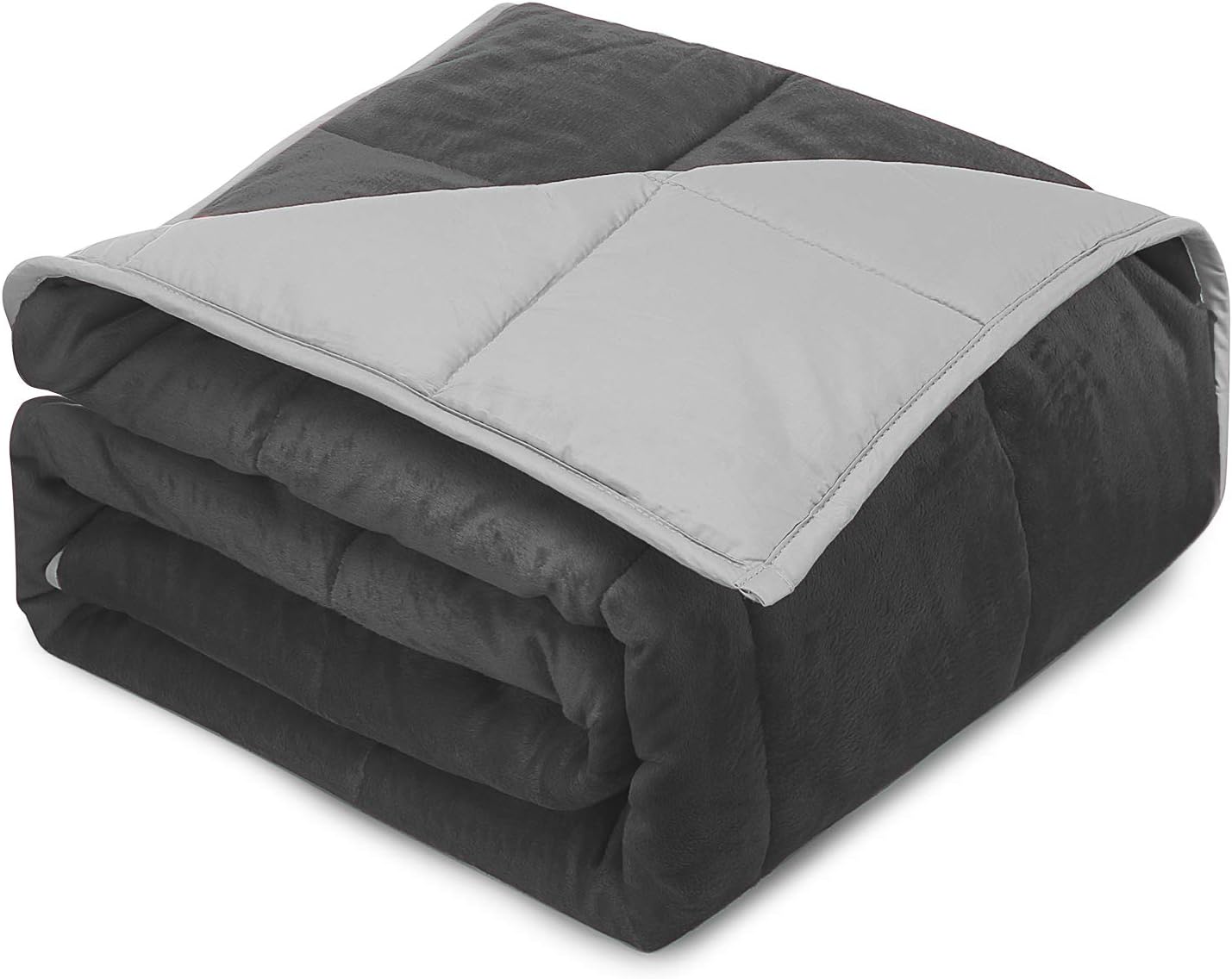 Nestl Bedding Reversible Plush Microfiber/Cotton 36x48