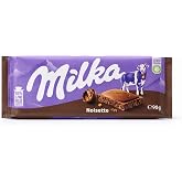 Milka Noisette Milk Chocolate 90g (Pack of 10)