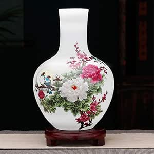Coleccionables Decorativos Jarrón de Ceramica Decoración de Porcelana