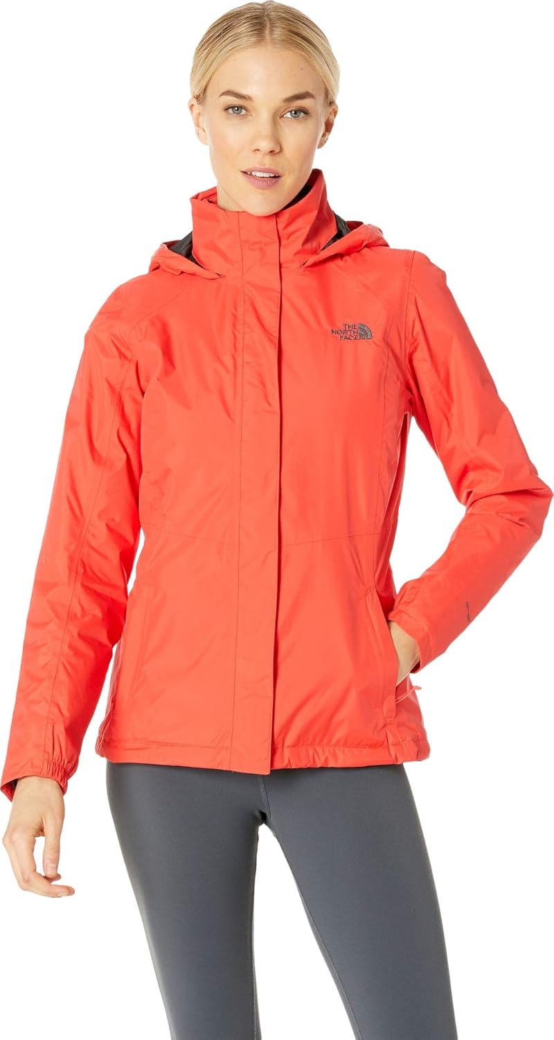 red north face vest womens