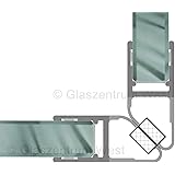 PVC Unterlegklötzer 4mm - Für Glasdusche & Spiegel