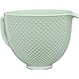 KitchenAid 5 Quart Ceramic Bowl for all 4.5-5 Quart Tilt-Head Stand Mixers KSM2CB5TDD, Dew Drop