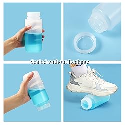 Hoolerry 20 Pcs Plastic Sample Bottles Laboratory
