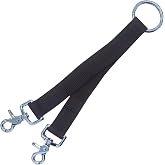 Intrepid International Brown Nylon Lunge Strap - Premium Quality Lunging Aid for Horse Training, Improve Control and Performance