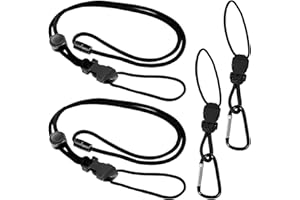 JOWORTHY 2 Sets 2390800 Remote Trolling Motor Lanyard with Carabiner - Compatible with Minn Kota i-Pilot Remote 1.6/3.0, Replacement Lanyard for i-Pilot Remote