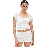 Bailey Rose Women's Smocked Top