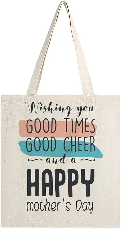 Bolsa de lona para mujer, trabajo a granel con cremallera, gato, mamá