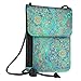 Fintie Passport Holder Neck Pouch [RFID Blocking] Premium PU Leather Travel Wallet, Shades of Blue