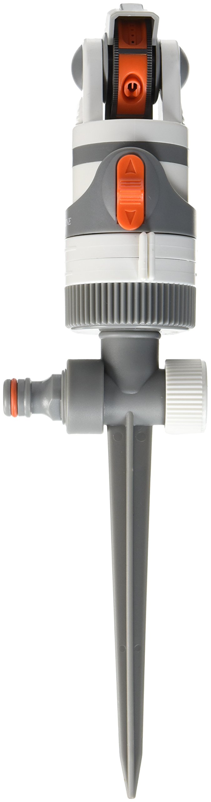 Bradas WL-Z01 4 Functions Circular Sprinkler Lawn Sprinkler up to 350 m² Impulse Sprinkler Grey 15 x 5 x 5 cm