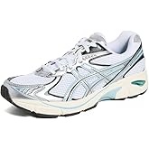 ASICS GT-2160 Unisex Sneakers, White/Pure Silver, 7 US Women/5.5 US Men