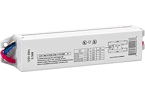 OHLECTRIC Replacement for Keystone KTEB-220-1-TP-EMI 2 Lamp T12 Electronic Fluorescent Ballast | 120V Input with Instant Start Operation | 0.88 Ballast Factor, UL-Approved