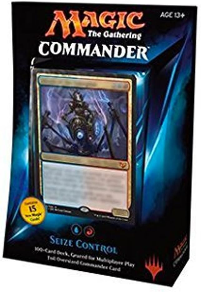 MTG Commander 2015 Edition Magic The Gathering Seize Control Blue Red 