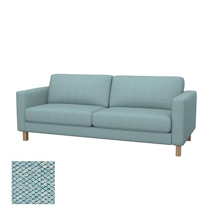 Soferia Replacement Cover For Ikea Karlstad 3 Seat Sofa Bed