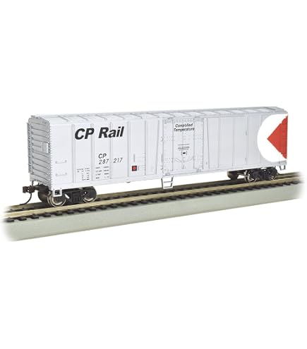 Bachmann PS-2 Trichterwagen BNSF #405648 – Grau, HO-Skala 1:87