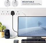 EXTRASTAR 4 Way Extension Lead 13A UK Plug 5M White Power Strip view 7