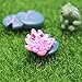 COOLTOP Miniature Fairy Garden Dollhouse Miniature Plant Pots Bonsai Craft Micro Landscape DIY Decor Set (frog set)