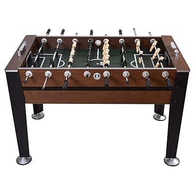 GYMAX 54&rdquo; Foosball Table Indoor Soccer Game Table for Adults Kids Room Sports Game