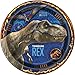 Jurassic World Party Supplies Pack for 16 Guests - Includes Paper Plates, Napkins, Banner, Tattoos by FAKKOS Design