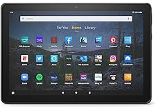 Amazon Fire HD 10 Plus tablet, 10.1", 1080p Full HD, 32 GB, latest model (2021 release), Slate