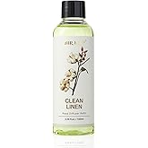 Airkeep Reed Diffuser Oil Refill/Clean Linen/3.38oz(100ml/1 Pack/Scented Oil Refill for Reed Diffuser Home Fragrance for Bedr